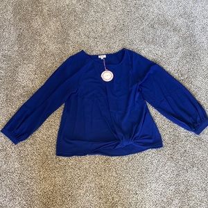 Umgee blue shirt size medium